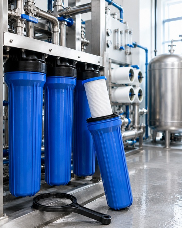Easy Maintenance Filter Housing