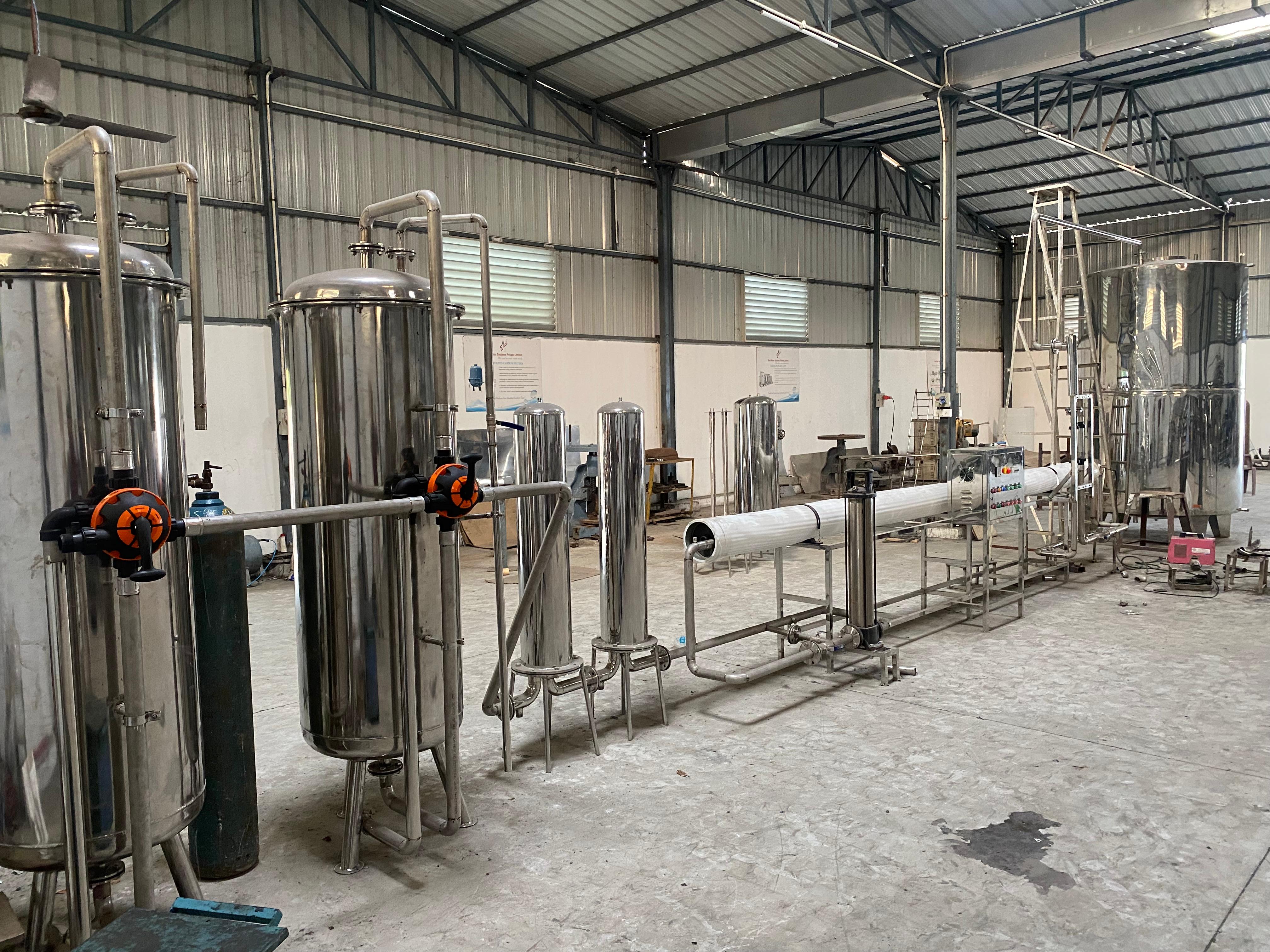 Industrial RO Water Treatment Plant